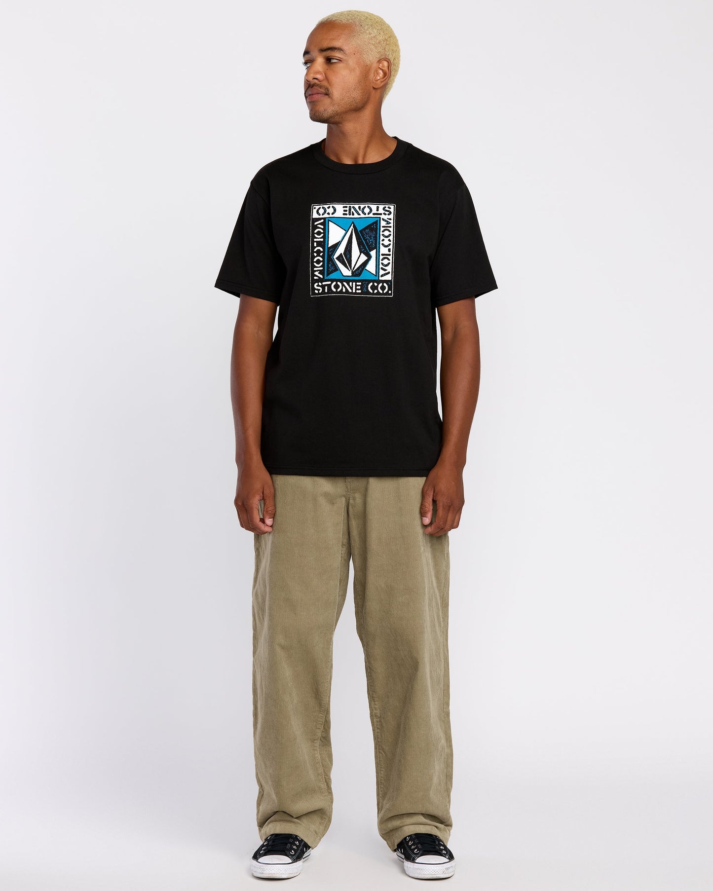 Frickin Loose Tapered Corduroy Trousers - Khaki