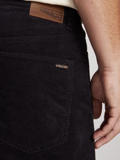 Solver 5 Pkt Cord Pant - Black
