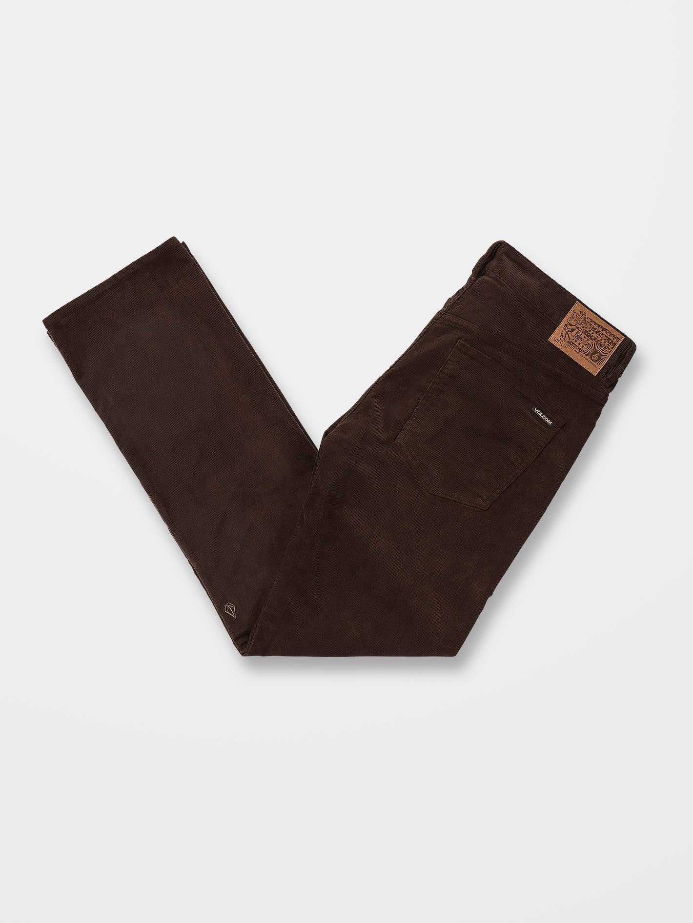 Solver Corduroy 5 Pocket Trousers - DARK BROWN