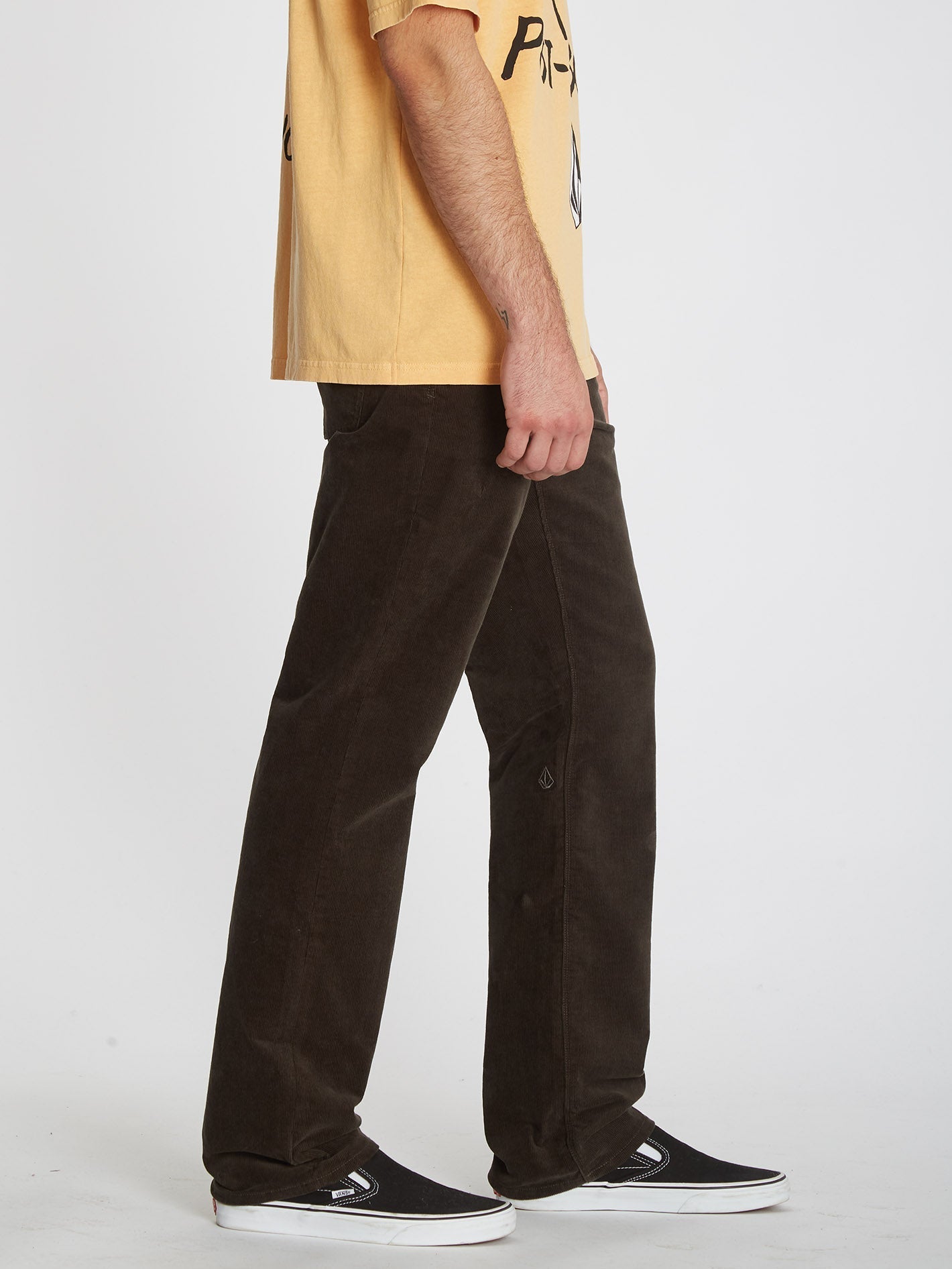 Solver 5 Pocket Corduroy Trousers - RINSED BLACK