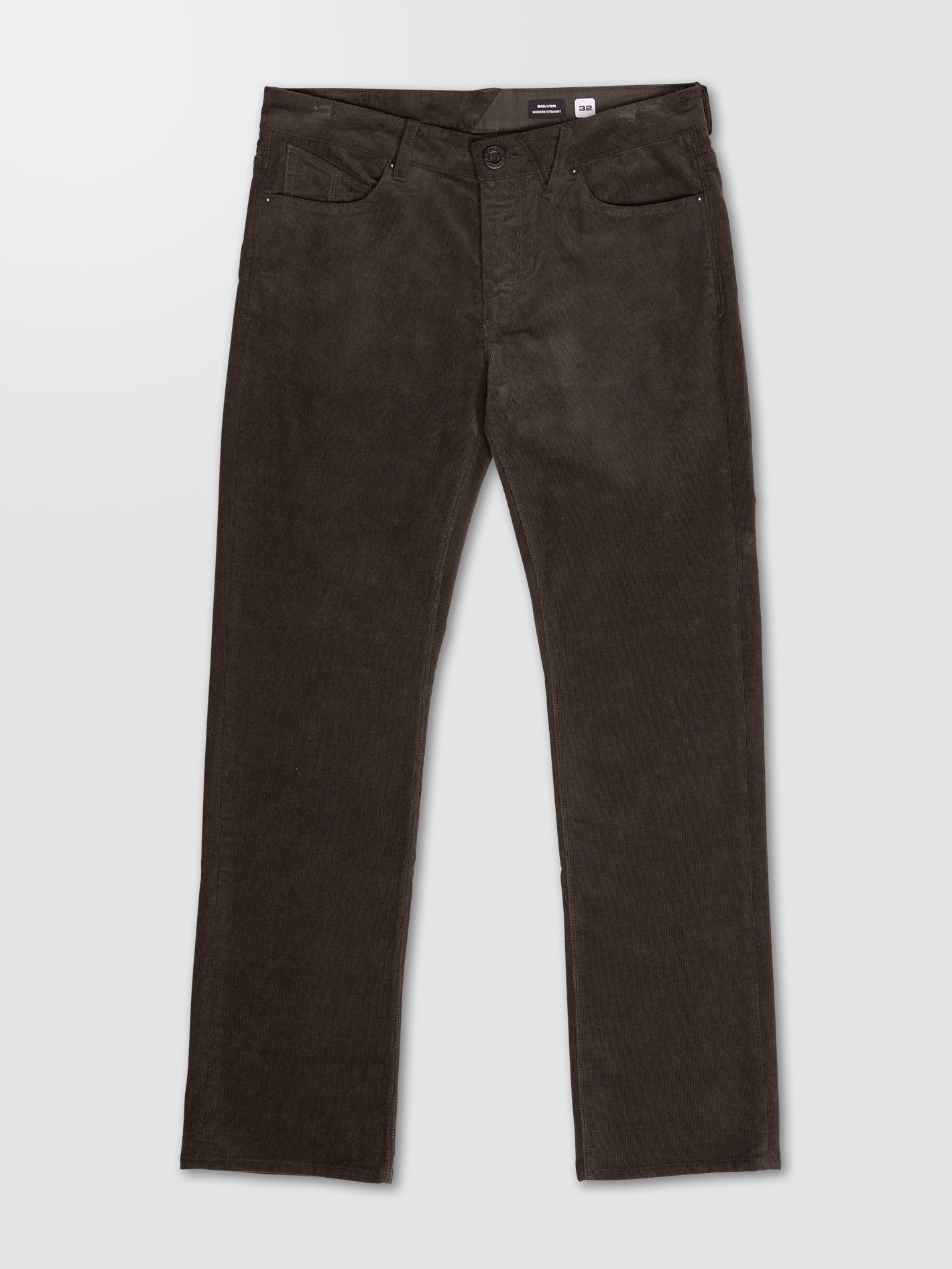 Solver 5 Pocket Corduroy Trousers - RINSED BLACK