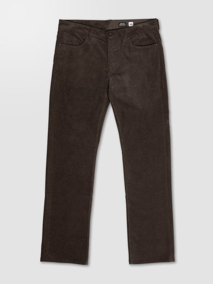 Solver 5 Pocket Corduroy Trousers - RINSED BLACK