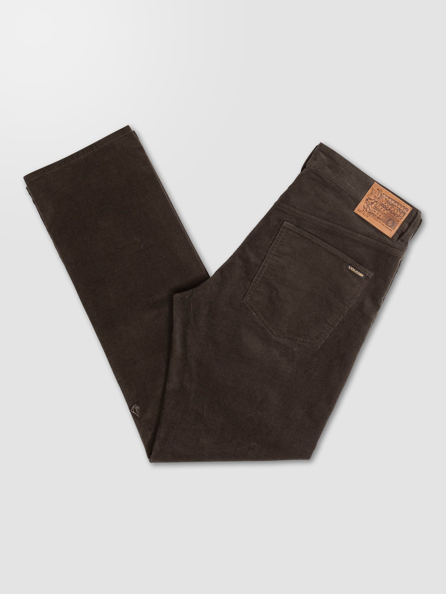 Solver 5 Pocket Corduroy Trousers - RINSED BLACK