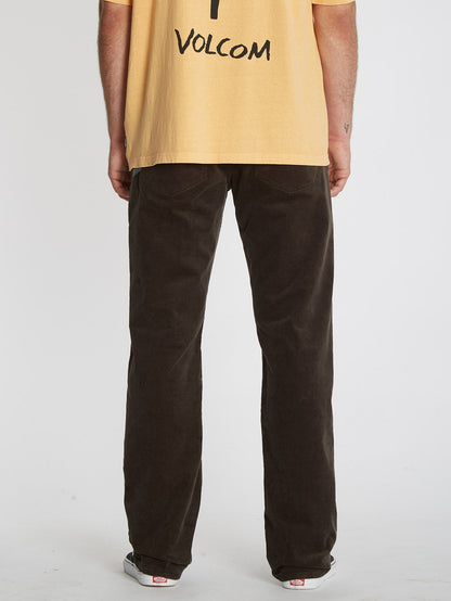 Solver 5 Pocket Corduroy Trousers - RINSED BLACK