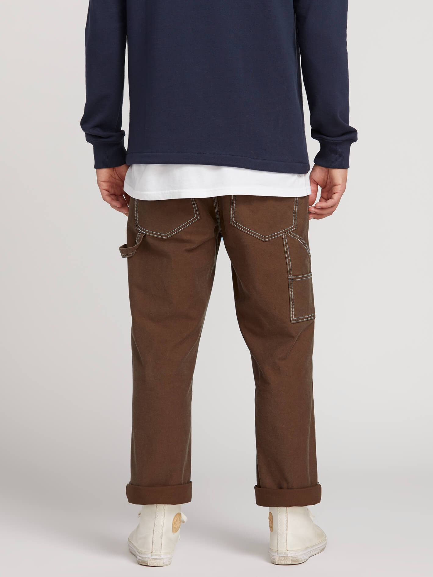 Whaler Util Trousers  - Dark Brown