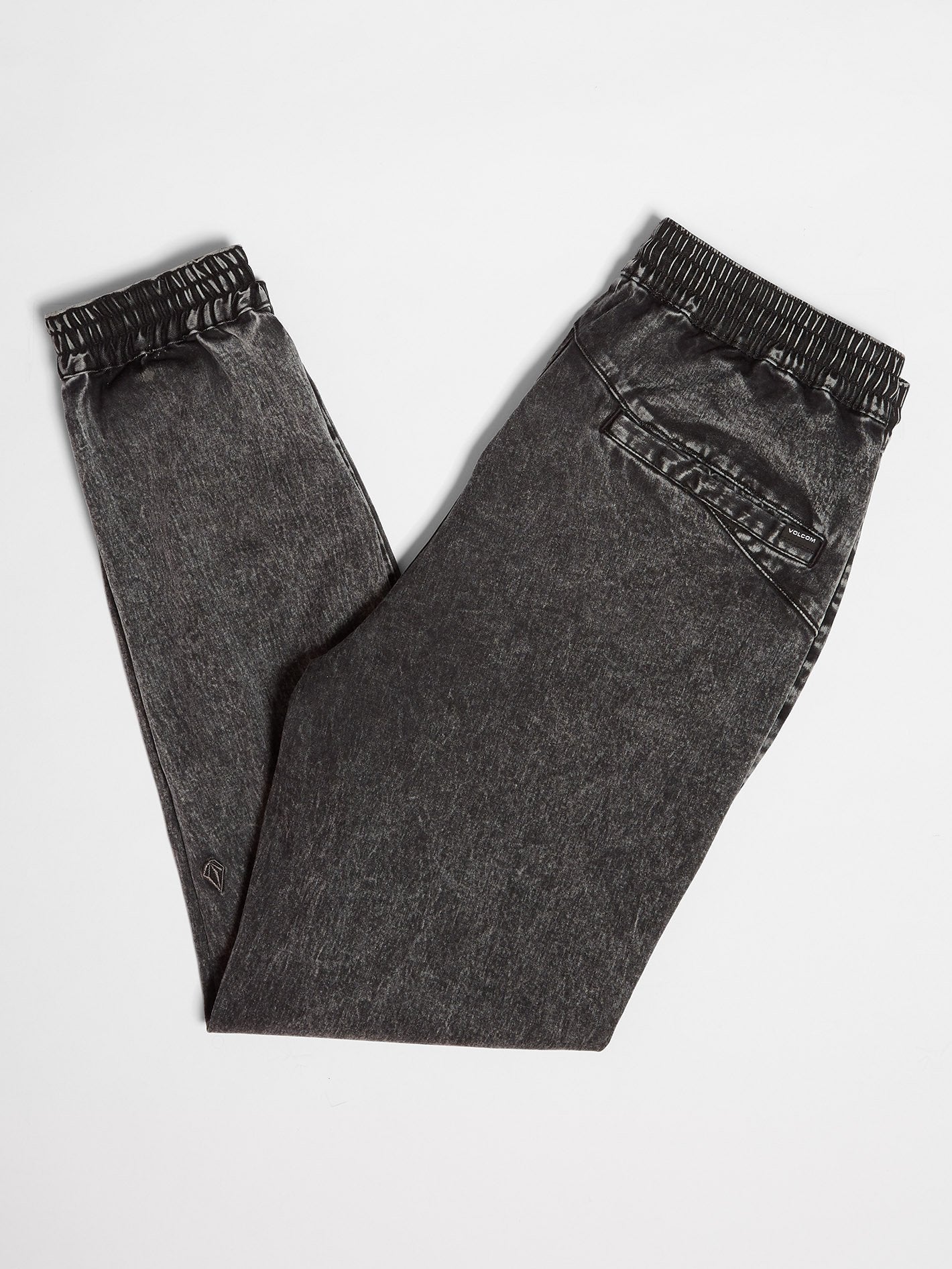 Denim Jogger Pant - Black