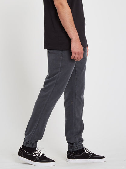 Denim Jogger - FADE TO BLACK