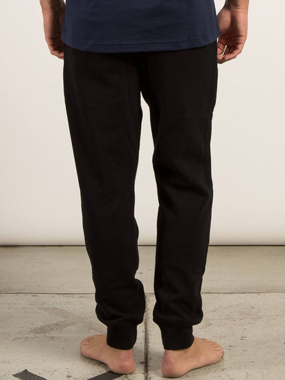 Single Stone Fleece Pants - Black