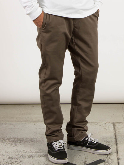 Frckn Comfort Chino Trousers - Mushroom
