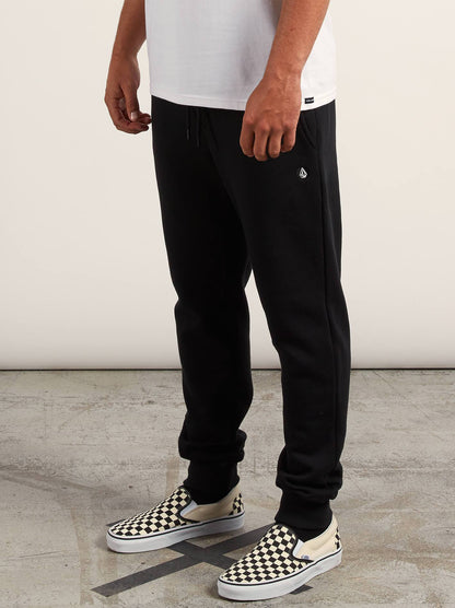 Single Stone Fleece Pants - Black