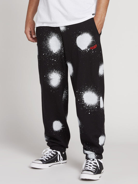 Spraydot Fleece Pant - Black