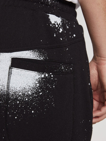 Spraydot Fleece Pant - Black