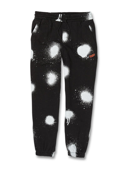 Spraydot Fleece Pant - Black