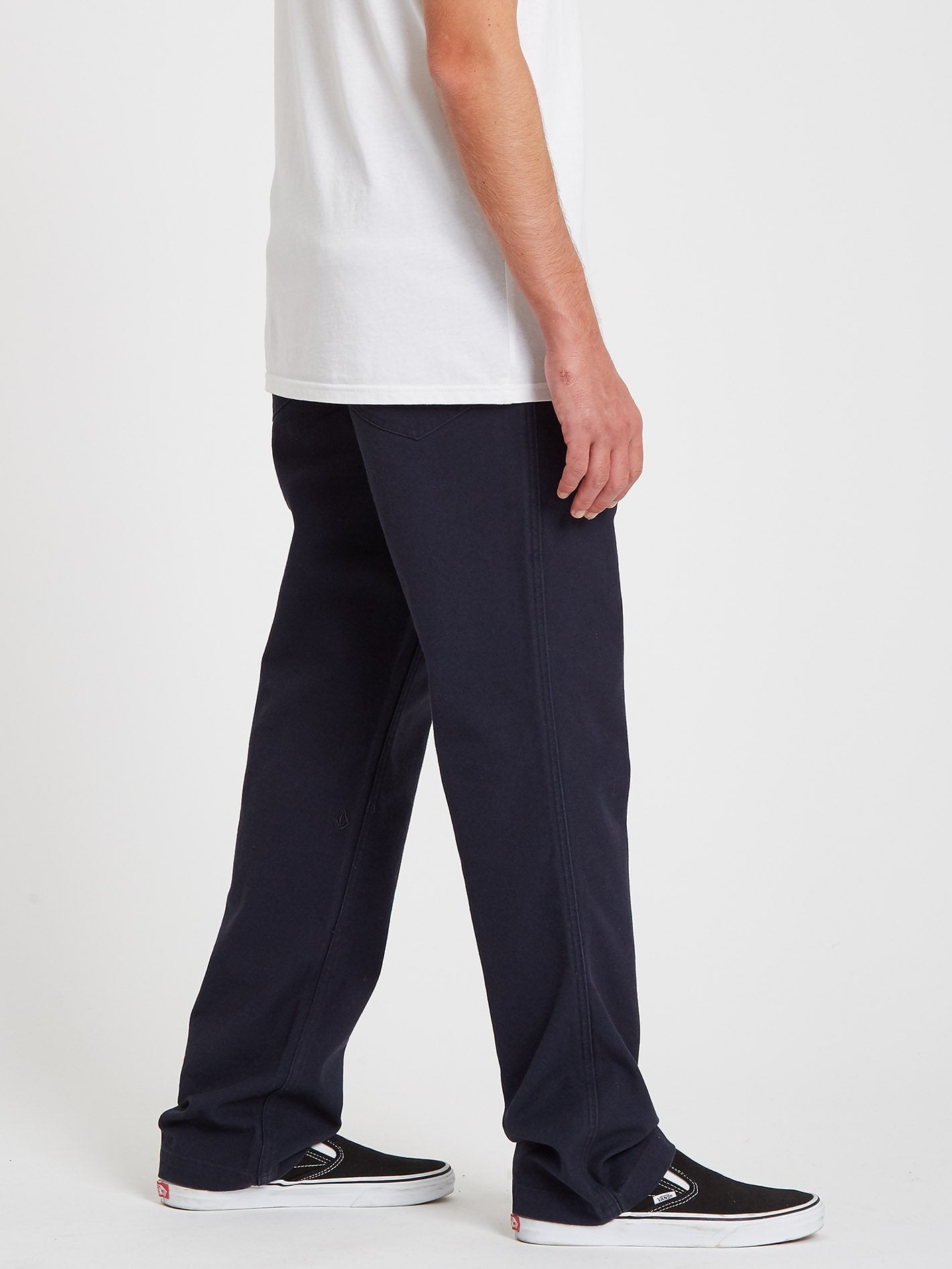 Rainer Elastic Waist Pant - NAVY