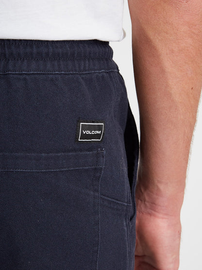 Rainer Elastic Waist Pant - NAVY