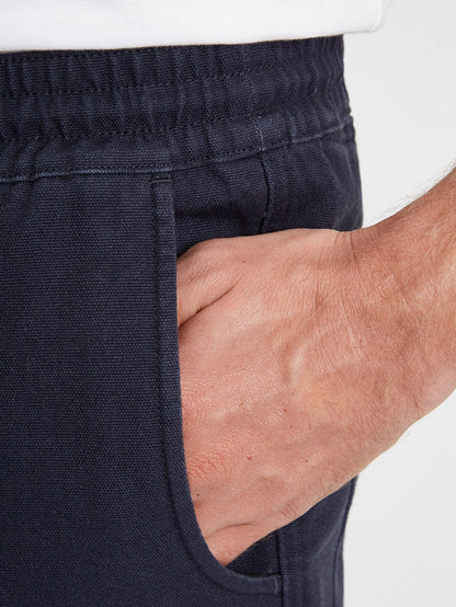 Rainer Elastic Waist Pant - NAVY