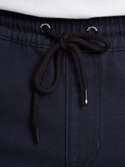 Rainer Elastic Waist Pant - NAVY