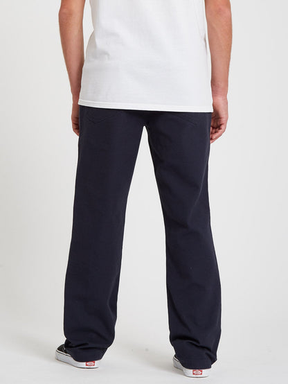 Rainer Elastic Waist Pant - NAVY