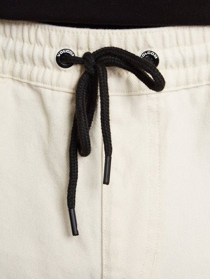 Rainer Elastic Waist Pant - WHITECAP GREY
