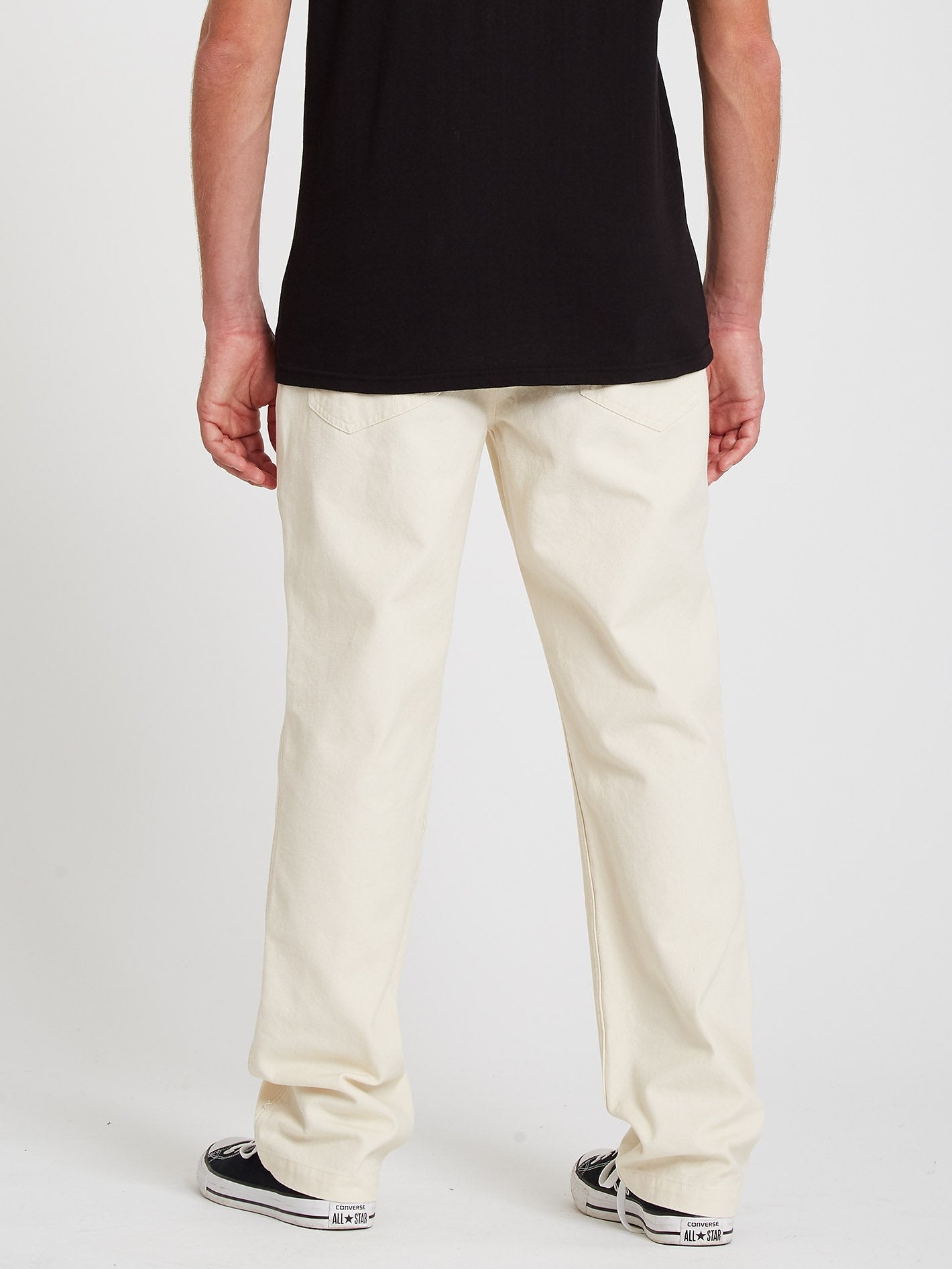 Rainer Elastic Waist Pant - WHITECAP GREY