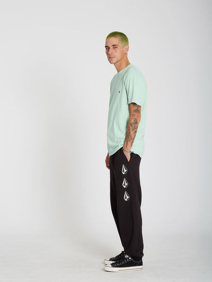 Iconic Stone Jogger - BLACK