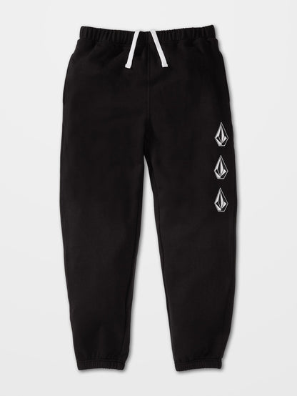 Iconic Stone Jogger - BLACK