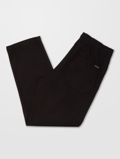 Psychstone Elasticated waist Trousers - BLACK COMBO