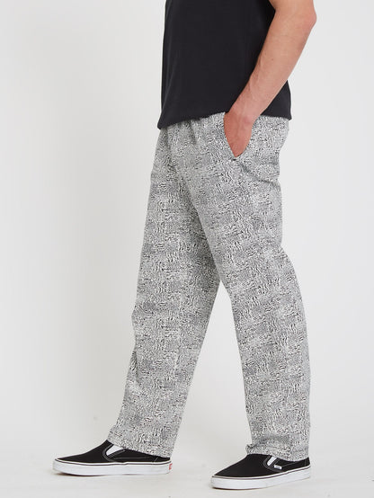 Psychstone Elasticated waist Trousers - CLOUD