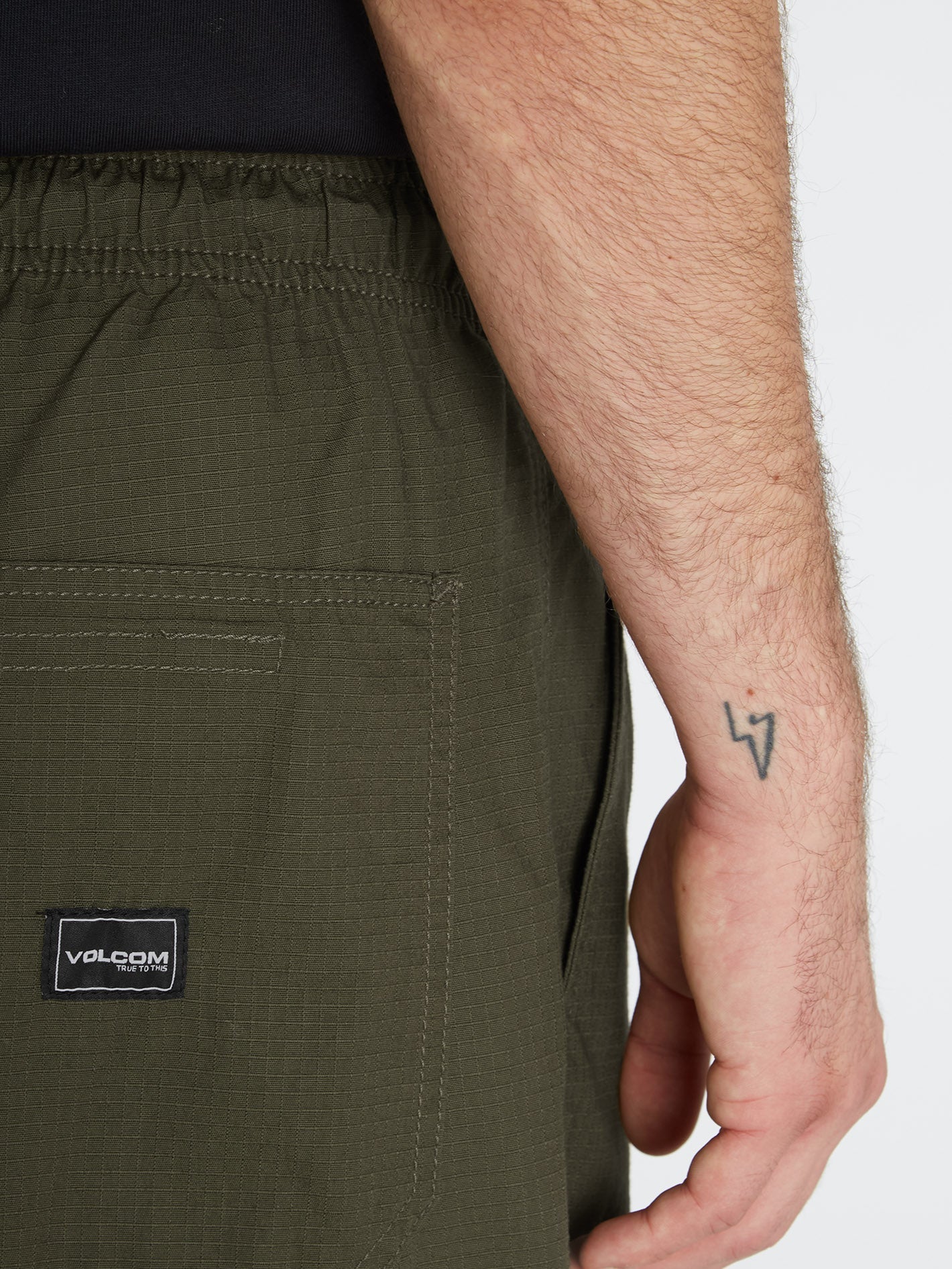 Outer Spaced Casual Trousers - SERVICE GREEN