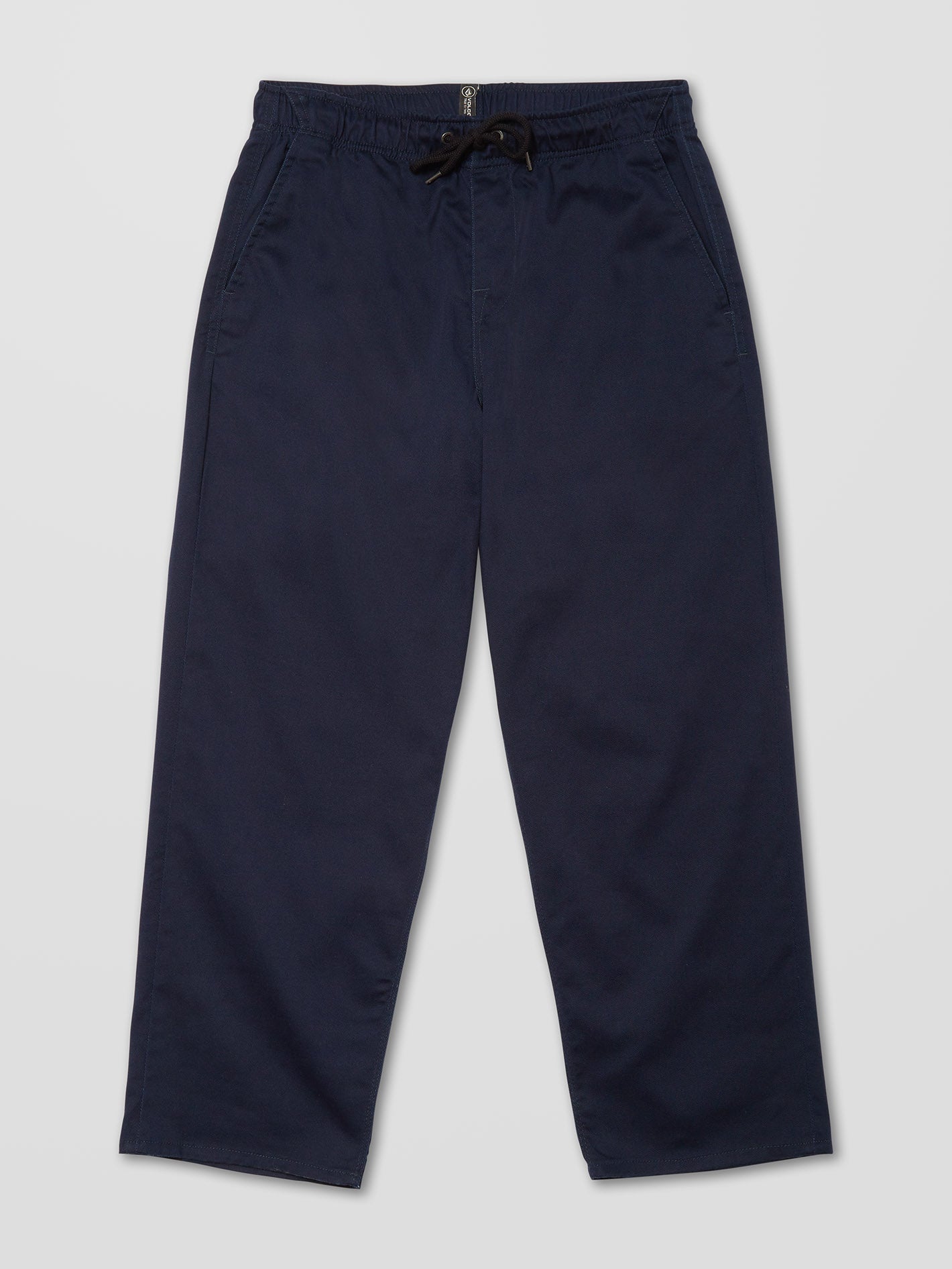 Outer Spaced Solid Elasticated waist Trousers - NAVY