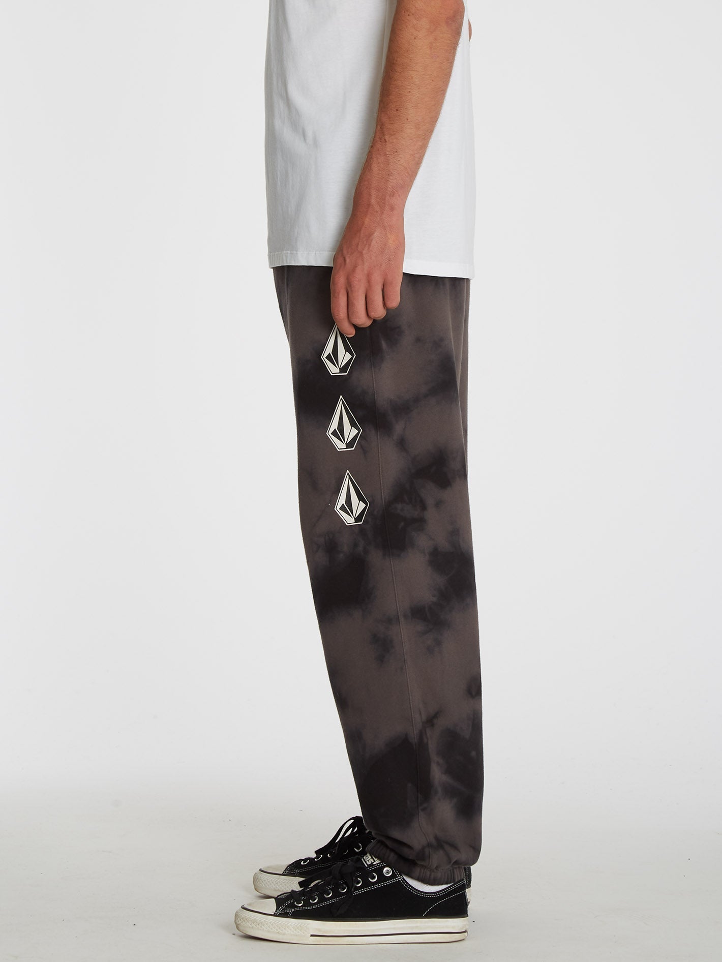 Iconic Stone Plus Jogger - BLACK
