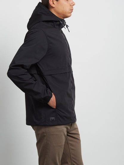Howard Hooded Jacket - Black