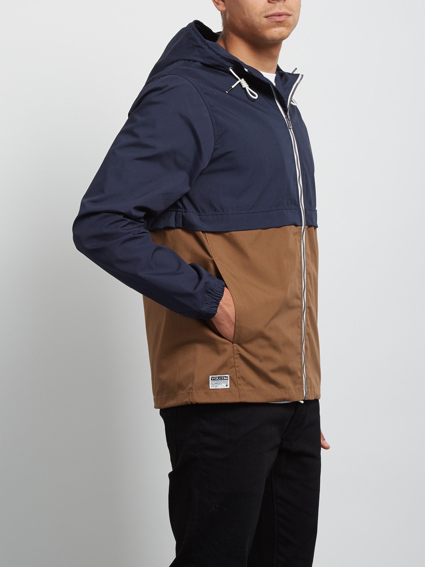 Howard Hooded Jacket - Navy
