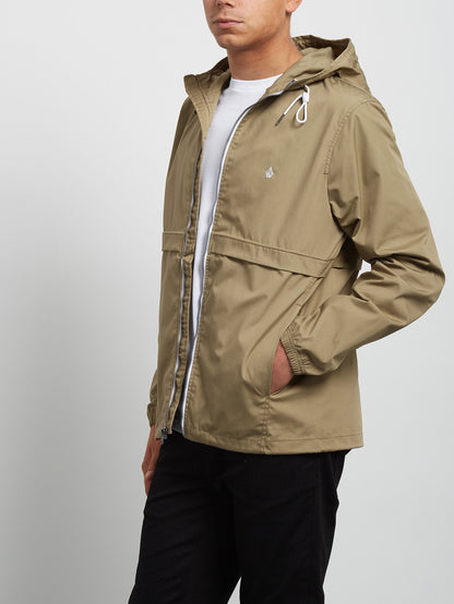 Howard Hooded Jacket - Sand Brown