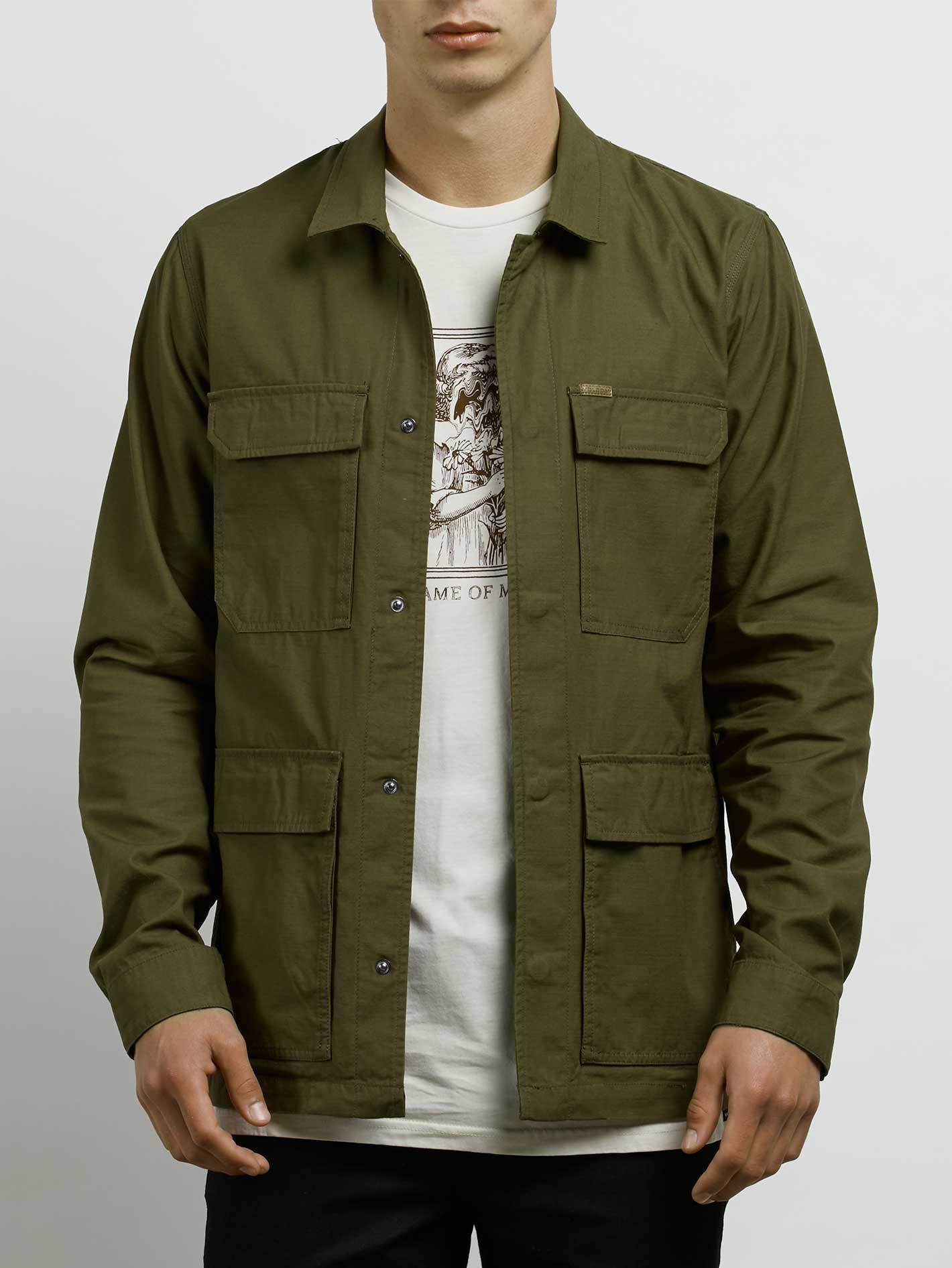 Academy Jacket - Seaweed Green
