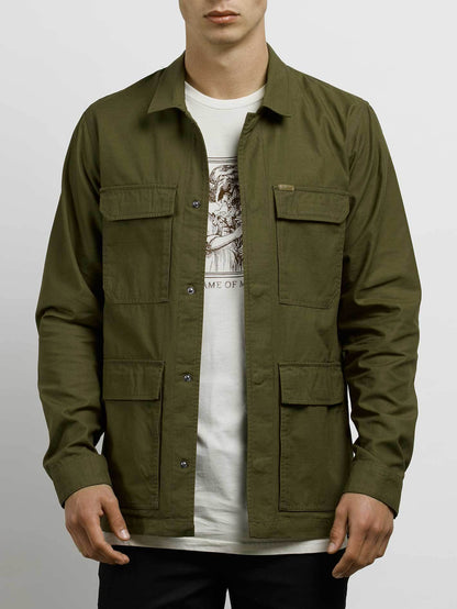 Academy Jacket - Seaweed Green