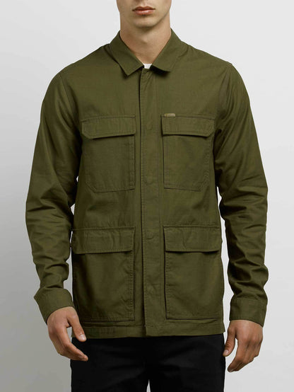Academy Jacket - Seaweed Green