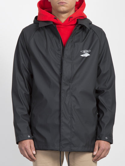 V.I. Rain Jacket  - Black