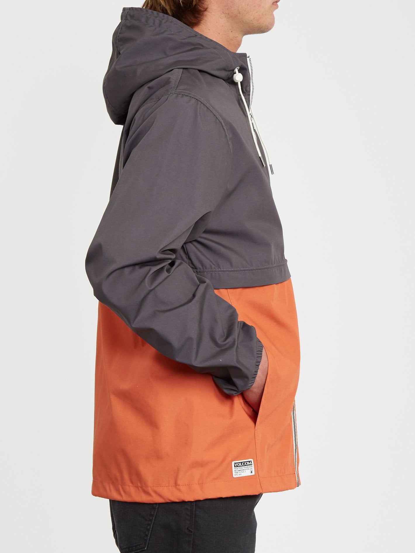 Howard Hooded Jacket - Burnt Orange
