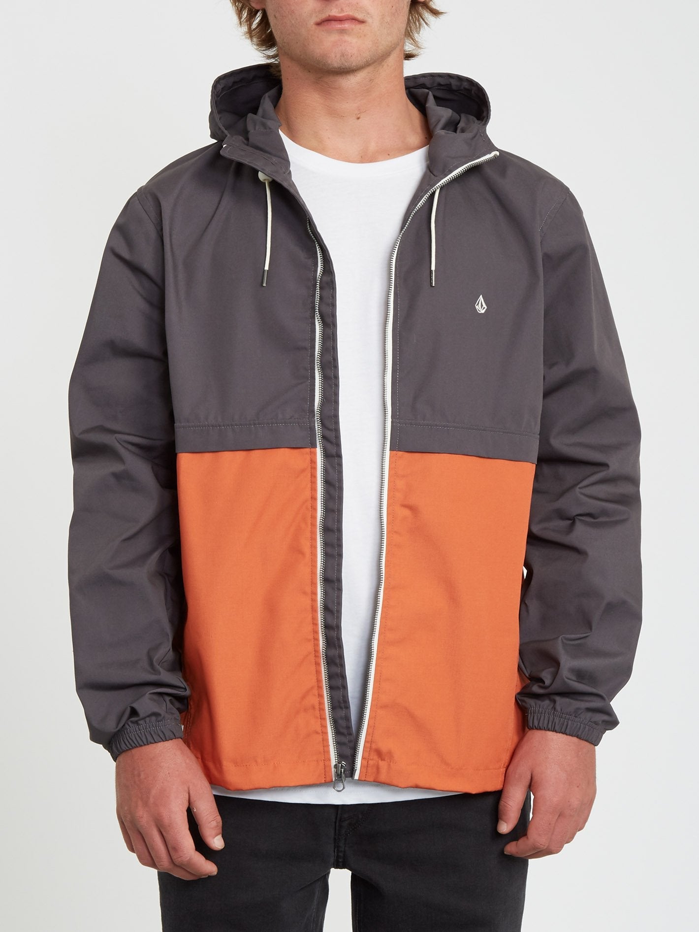 Howard Hooded Jacket - Burnt Orange