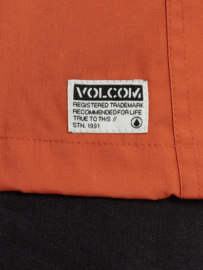 Howard Hooded Jacket - Burnt Orange