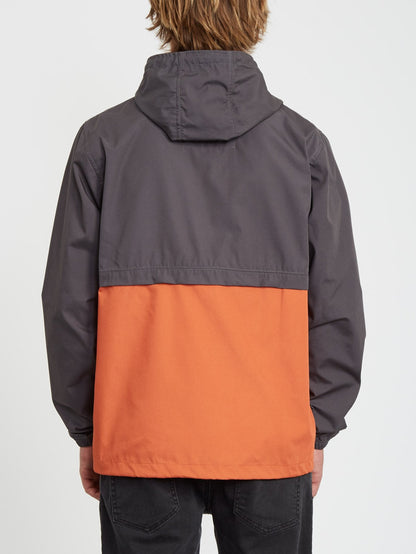 Howard Hooded Jacket - Burnt Orange