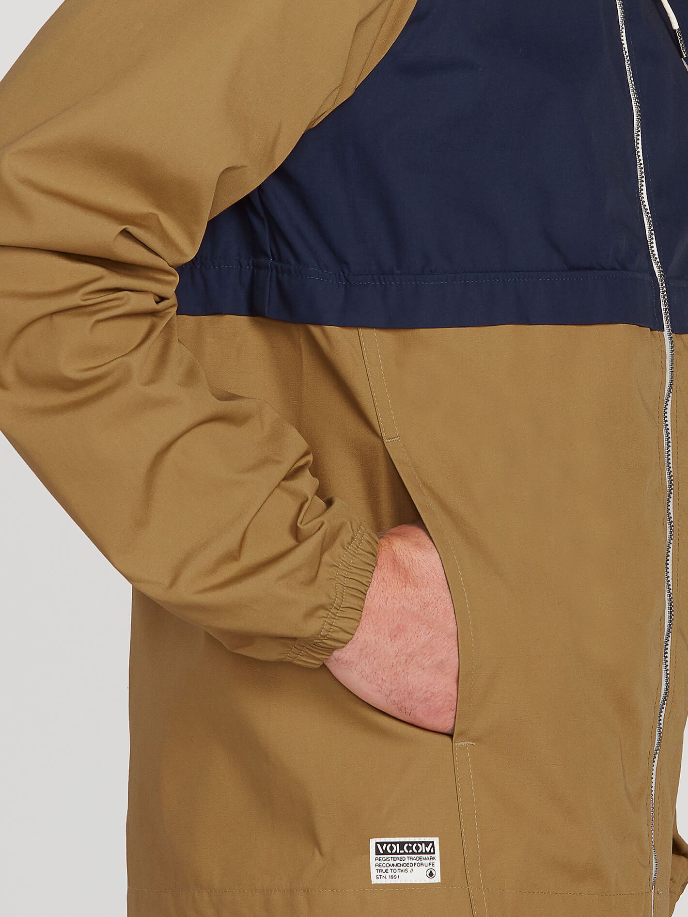 Howard Hooded Jacket - Bronze