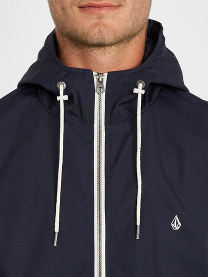 Howard Hooded Jacket - Navy