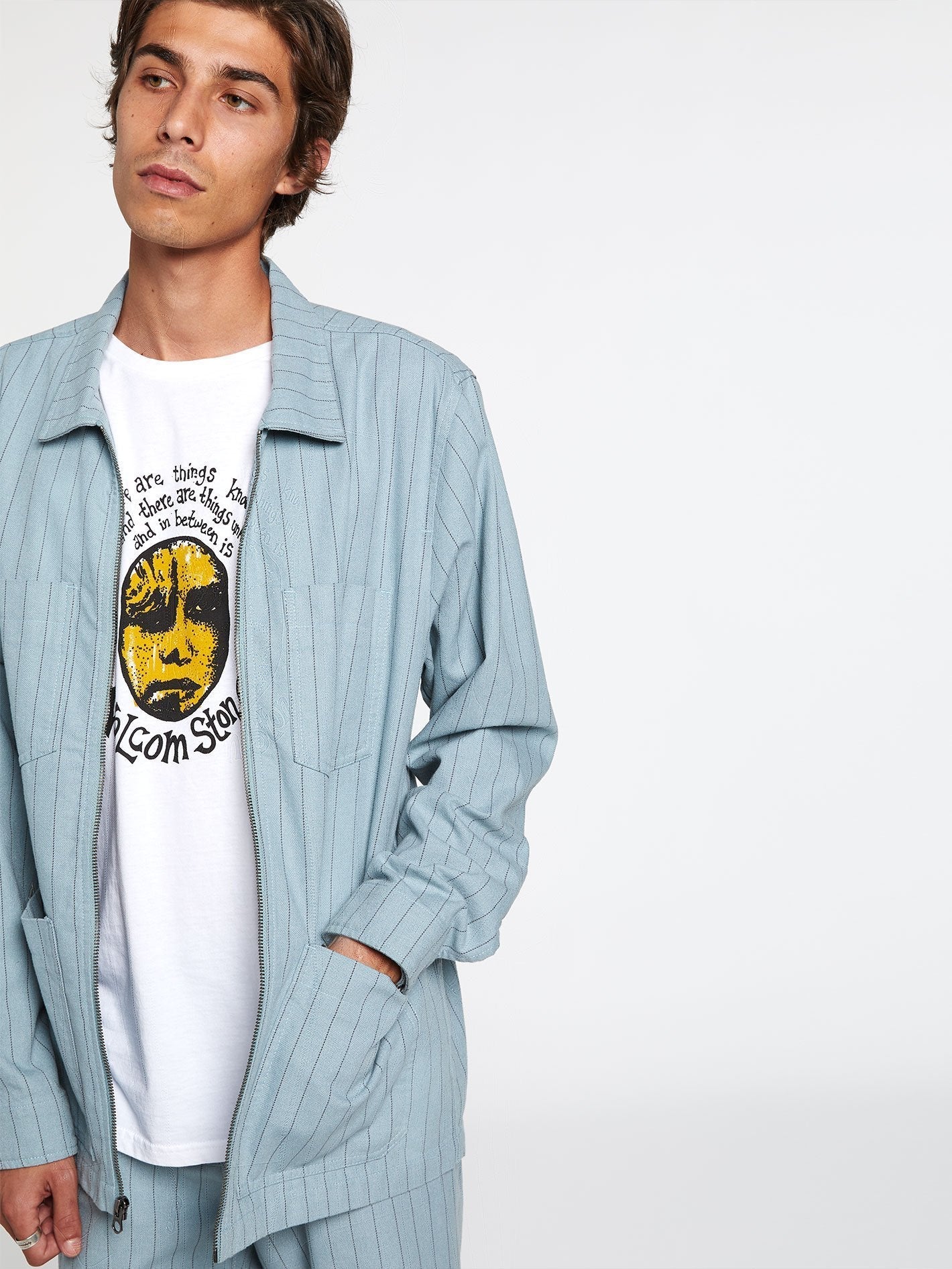 CJ Collins Chore Jacket - Cool Blue