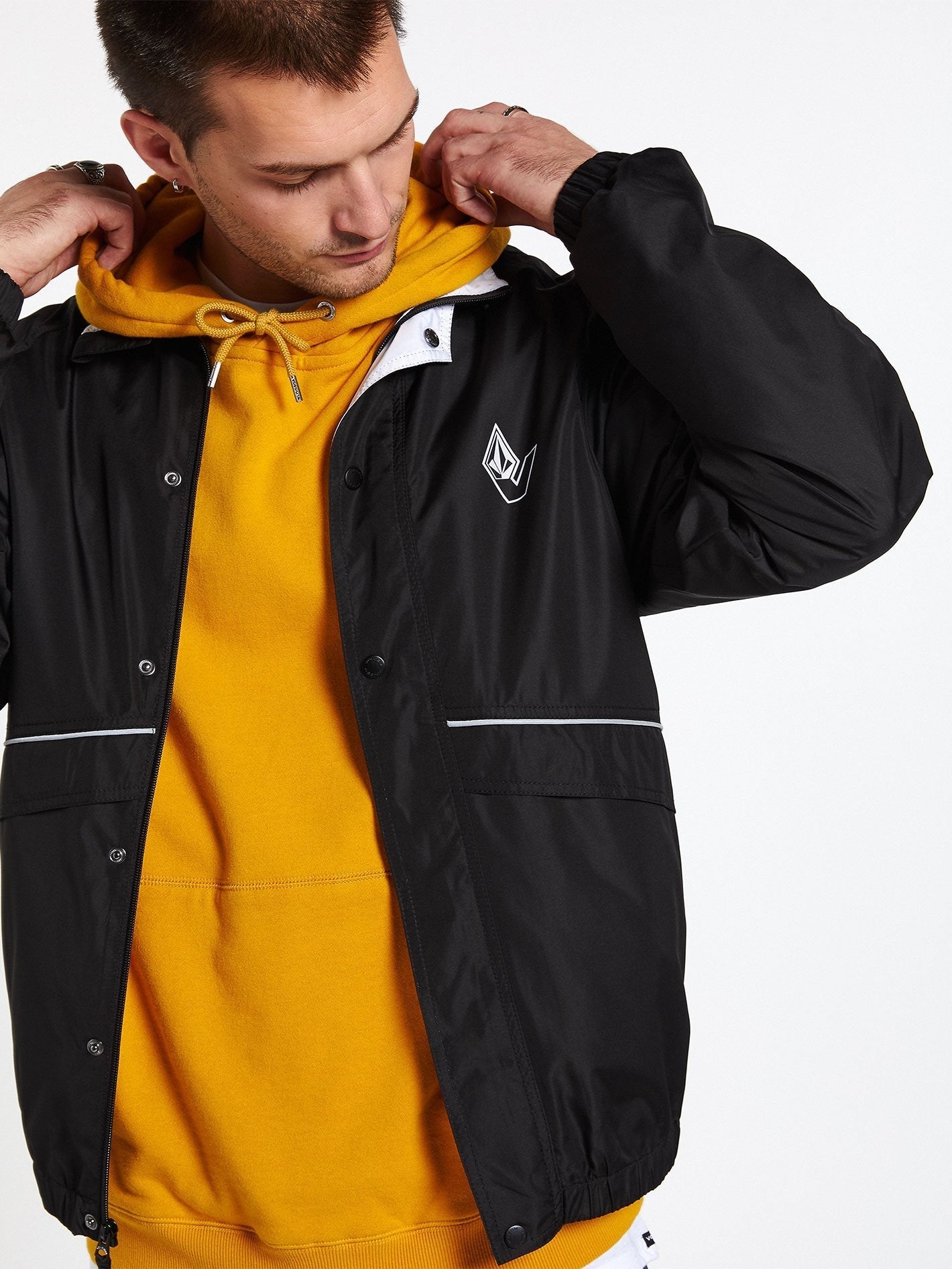 CJ Collins Windbreaker - Black
