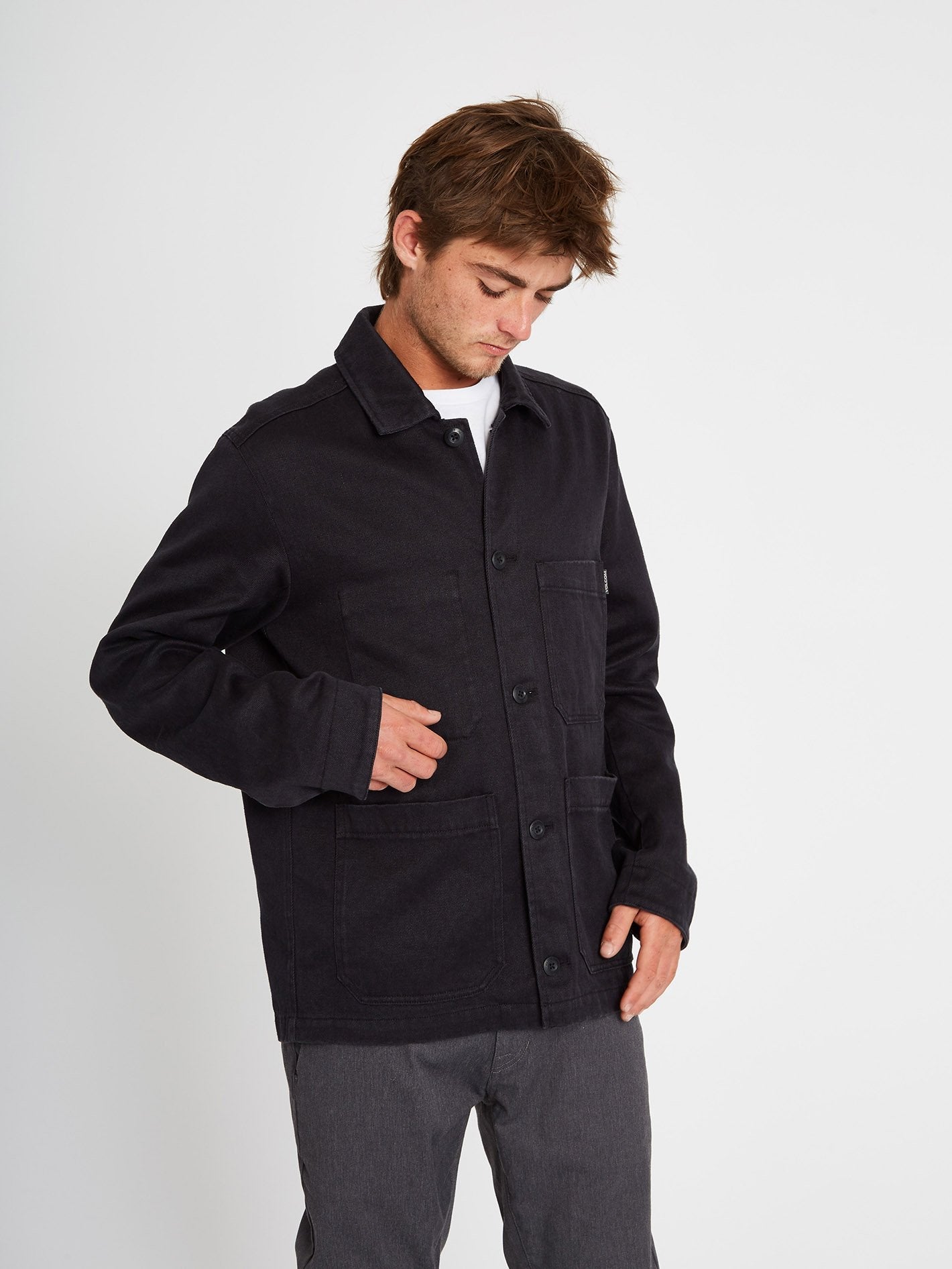 Atwall Chore Jacket - Black