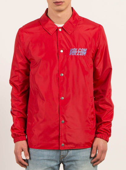 Brews Coach Jacket - True Red