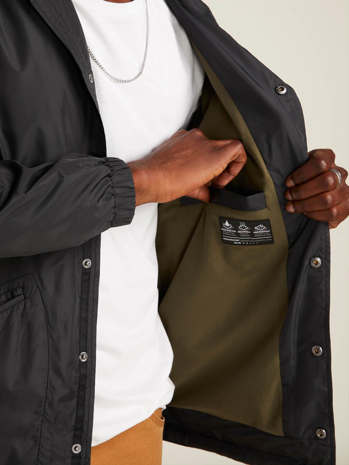 Brews Coach Jacket - Black