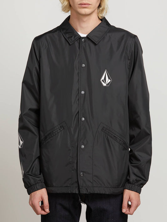 Brews Coach Jacket  - Black Print